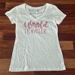 “World Traveler” Disney Shirt
